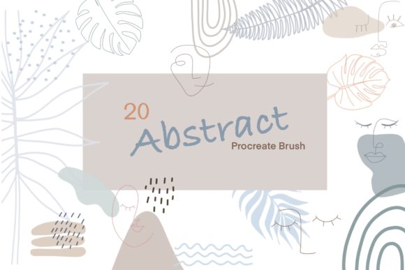 20 Abstract Procreate BrushesStamp-Brush: A Creative Tool for Digital Artists