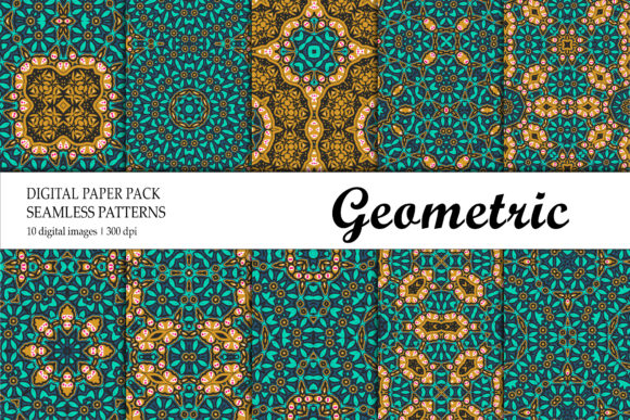 Background Wallpaper Geometric Blue Gold: A Versatile Design Asset for Creative Projects