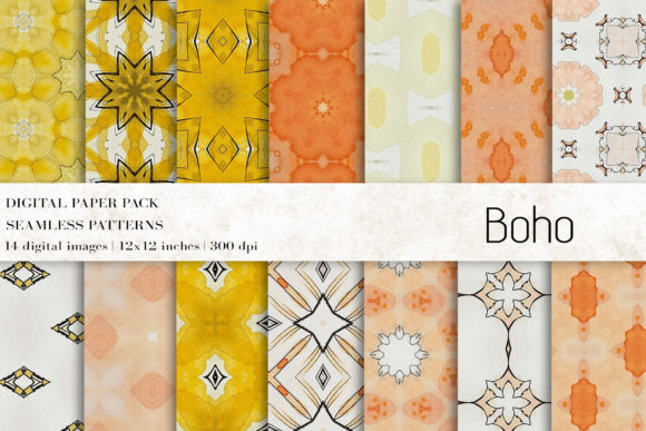 Boho Digital Papers: Creative Workflow Enhancements for Modern Designers