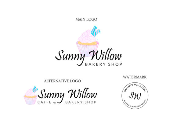 Cafe and Bakery Shop Logo Design