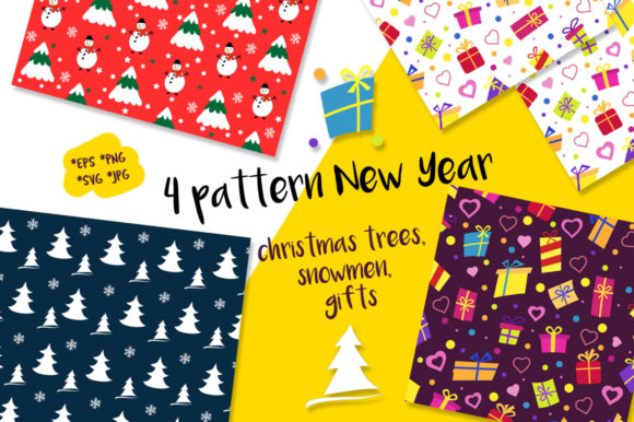Christmas Print Seamless Pattern Pack: A Versatile Design Resource for All Occasions