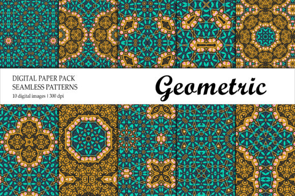 Wallpaper Geometric Gold Brown