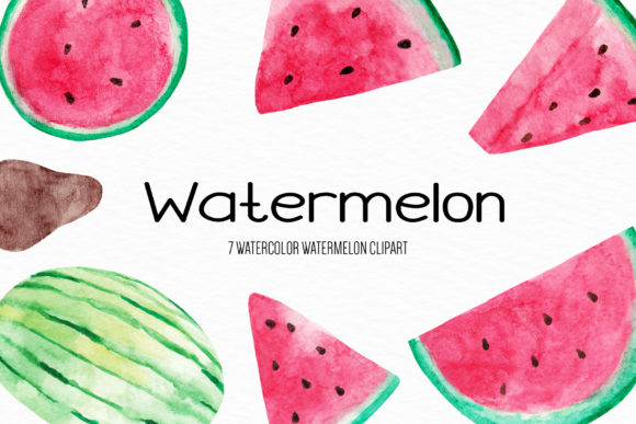 Watercolor Watermelon Illustration: A Versatile Creative Tool