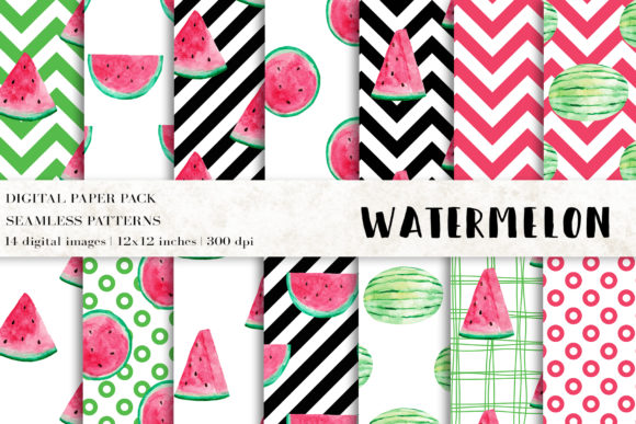 Watermelon Digital Papers: A Versatile Creative Resource