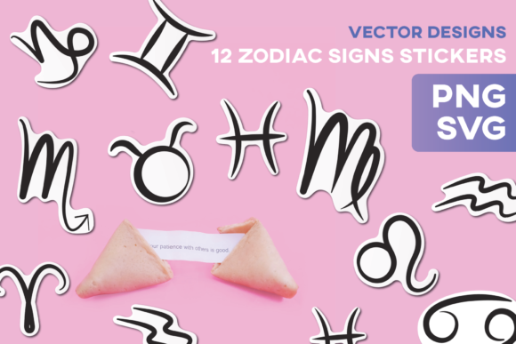 Zodiac Signs Horoscope Stickers: A Creative Tool for Modern Design and Branding